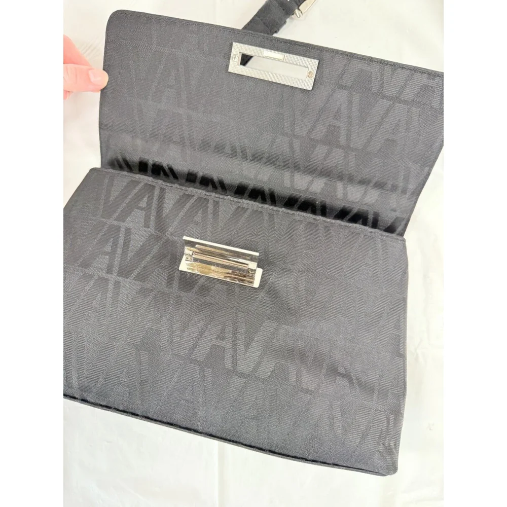 Adrienne Vittadini designer purse, shoulder bag handbag black